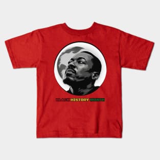 Black History Month A Black History Month Celebration Design Kids T-Shirt